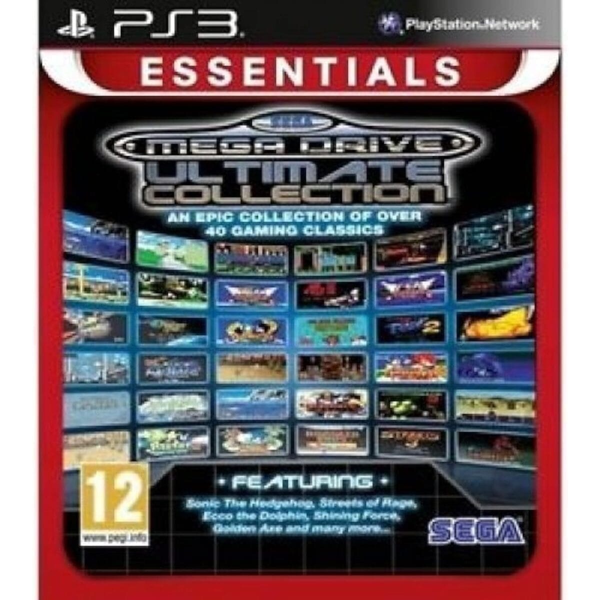 Sega Mega Drive Ultimate Collection Essentials (Sony Playstation 3) - Image 1